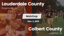 Matchup: Lauderdale County vs. Colbert County  2018