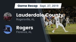 Recap: Lauderdale County  vs. Rogers  2019