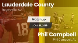 Matchup: Lauderdale County vs. Phil Campbell  2019