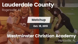 Matchup: Lauderdale County vs. Westminster Christian Academy 2019