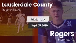 Matchup: Lauderdale County vs. Rogers  2020