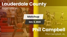Matchup: Lauderdale County vs. Phil Campbell  2020