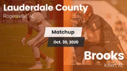 Matchup: Lauderdale County vs. Brooks  2020