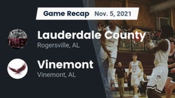 Recap: Lauderdale County  vs. Vinemont  2021