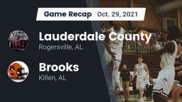Recap: Lauderdale County  vs. Brooks  2021