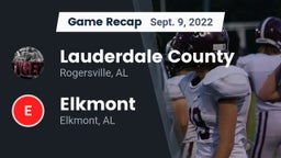 Recap: Lauderdale County  vs. Elkmont  2022