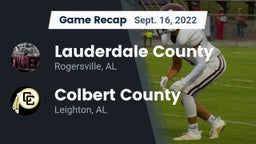 Recap: Lauderdale County  vs. Colbert County  2022