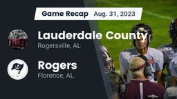 Recap: Lauderdale County  vs. Rogers  2023