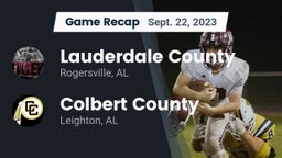 Recap: Lauderdale County  vs. Colbert County  2023