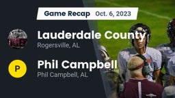 Recap: Lauderdale County  vs. Phil Campbell  2023