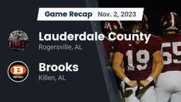 Recap: Lauderdale County  vs. Brooks  2023