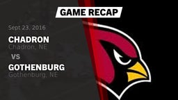 Recap: Chadron  vs. Gothenburg  2016