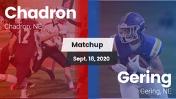 Matchup: Chadron vs. Gering  2020