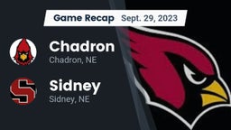 Recap: Chadron  vs. Sidney  2023