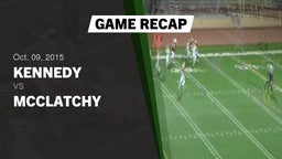 Recap: Kennedy  vs. McClatchy  2015