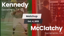 Matchup: Kennedy vs. McClatchy  2019