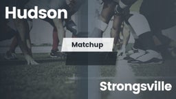 Matchup: Hudson vs. Strongsville  2016