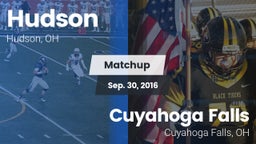 Matchup: Hudson vs. Cuyahoga Falls  2016