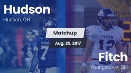 Matchup: Hudson vs. Fitch  2017
