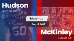 Matchup: Hudson vs. McKinley  2017