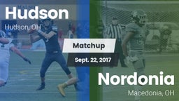 Matchup: Hudson vs. Nordonia  2017