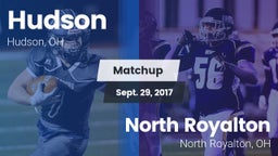 Matchup: Hudson vs. North Royalton  2017