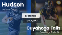Matchup: Hudson vs. Cuyahoga Falls  2017