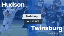 Matchup: Hudson vs. Twinsburg  2017