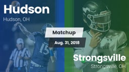 Matchup: Hudson vs. Strongsville  2018