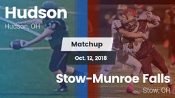 Matchup: Hudson vs. Stow-Munroe Falls  2018