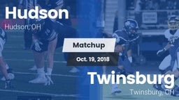 Matchup: Hudson vs. Twinsburg  2018