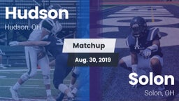 Matchup: Hudson vs. Solon  2019