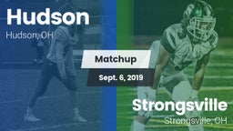 Matchup: Hudson vs. Strongsville  2019