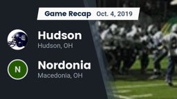 Recap: Hudson  vs. Nordonia  2019
