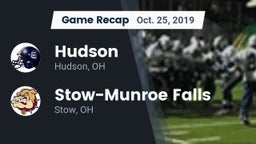 Recap: Hudson  vs. Stow-Munroe Falls  2019