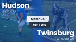 Matchup: Hudson vs. Twinsburg  2019