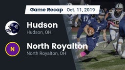 Recap: Hudson  vs. North Royalton  2019