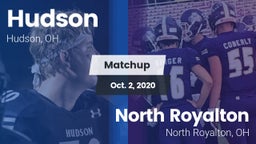 Matchup: Hudson vs. North Royalton  2020