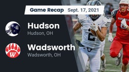 Recap: Hudson  vs. Wadsworth  2021