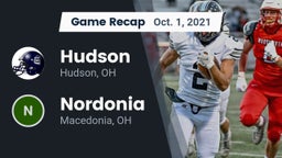 Recap: Hudson  vs. Nordonia  2021