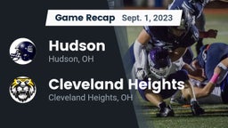 Recap: Hudson  vs. Cleveland Heights  2023