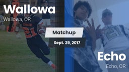 Matchup: Wallowa vs. Echo  2017