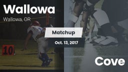 Matchup: Wallowa vs. Cove 2017