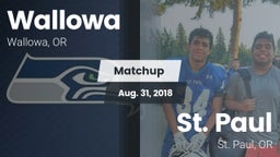 Matchup: Wallowa vs. St. Paul  2018