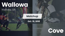 Matchup: Wallowa vs. Cove 2018