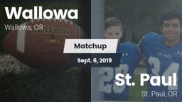 Matchup: Wallowa vs. St. Paul  2019