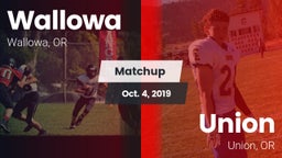 Matchup: Wallowa vs. Union  2019