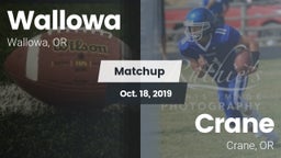 Matchup: Wallowa vs. Crane  2019