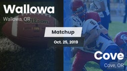 Matchup: Wallowa vs. Cove  2019