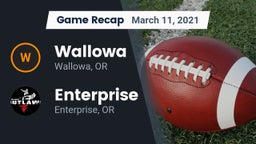 Recap: Wallowa  vs. Enterprise  2021